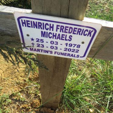 MICHAELS Heinrich Frederick 1978-2022