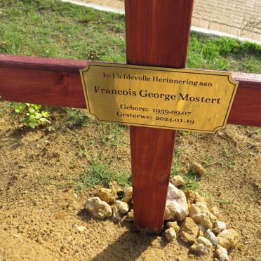 MOSTERT Francois George 1959-2024