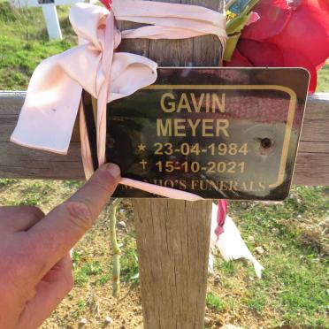 MEYER Gavin 1984-2021
