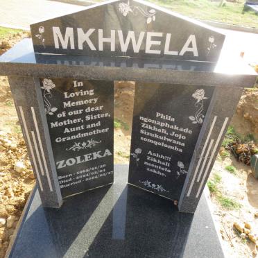 MKHWELA Zoleka 1965-2024