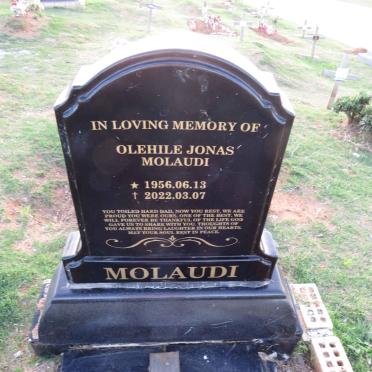 MOLAUDI Olehile Jonas 1956-2022
