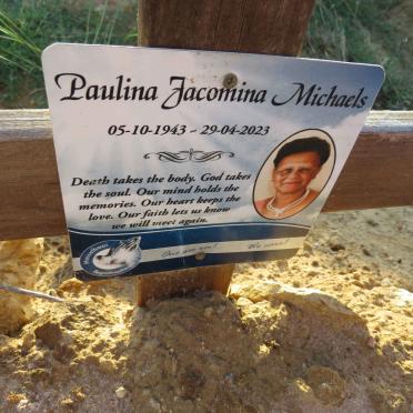 MICHAELS Paulina Jacomina 1943-2023