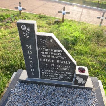 MOLAUDI Shiwe Emily 1961-2022