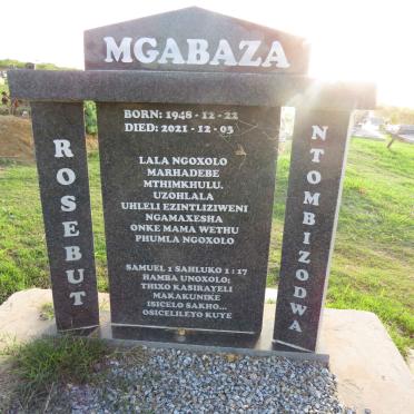 MGABAZA Ntombizodwa Rosebut 1948-2021