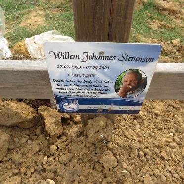 STEVENSON Willem Johannes 1953-2023