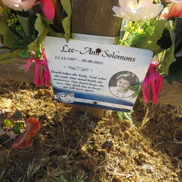 SOLOMONS Lee-Ann 1997-2021