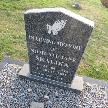 SKALIKA Nomlatu Jane 1946-2021