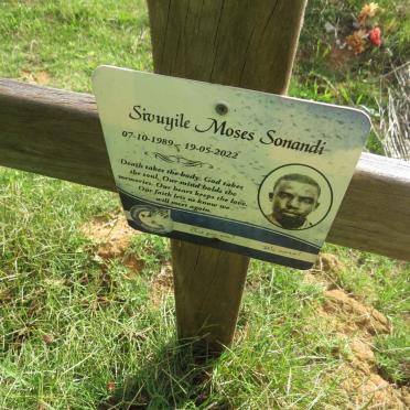 SONANDI Sivuyile Moses 1989-2022