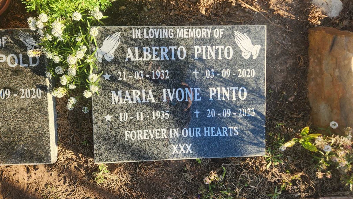 PINTO Alberto 1932-2020 & Maria Ivone 1935-2023