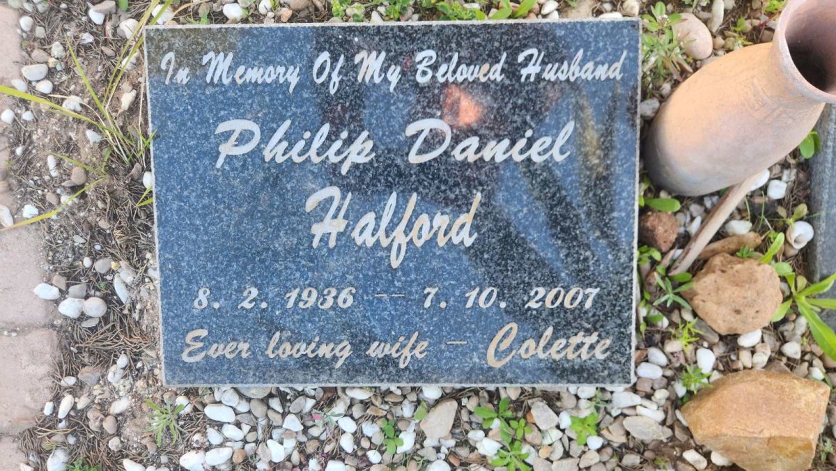 HALFORD Philip Daniel 1936-2007