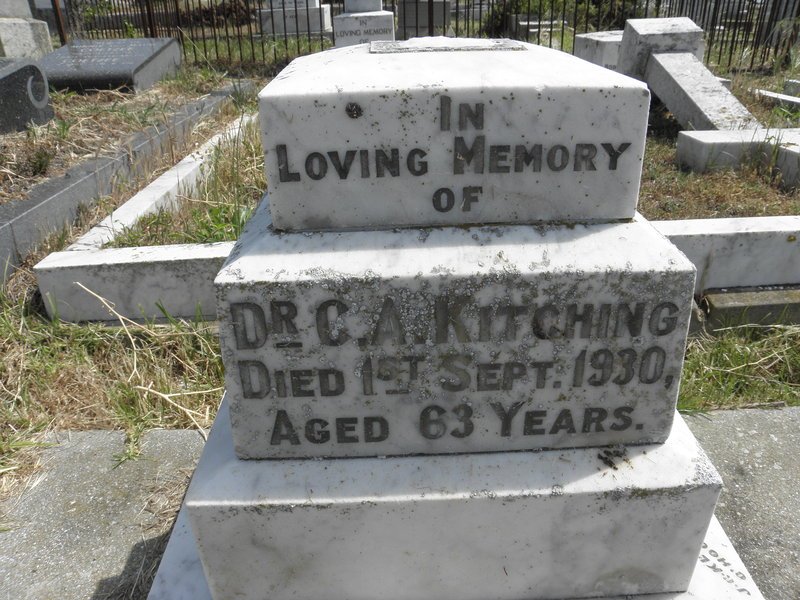KITCHING C.A. -1930