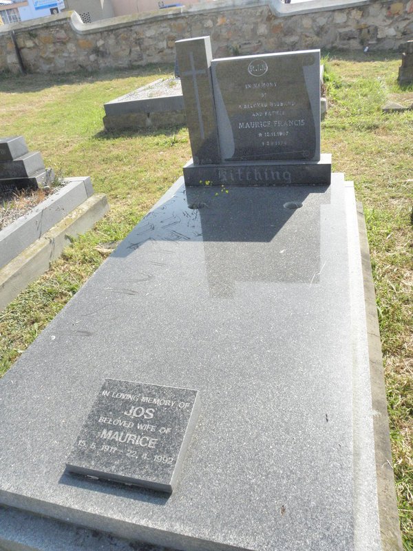 KITCHING Maurice Francis 1907-1974 &amp; Jos 1911-1992