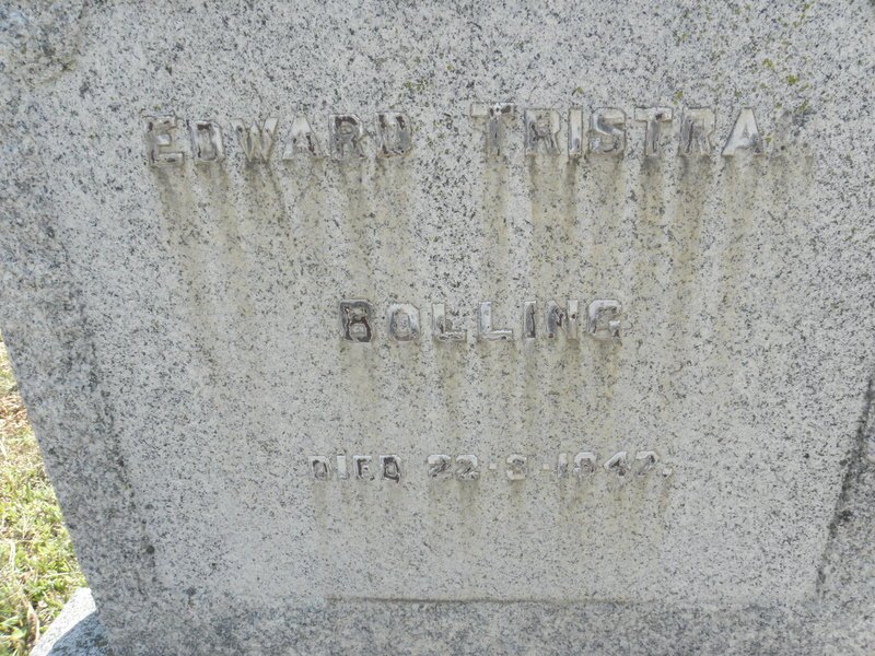 BOLLING Edward Tristan -1942