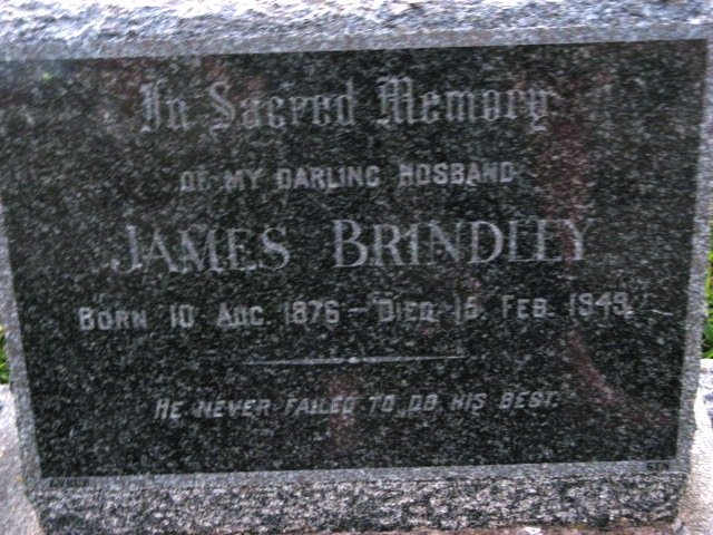BRINDLEY James 1876-1949