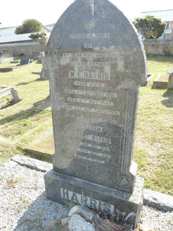 HARRIS M.E. nee ARPIN 1901-1947