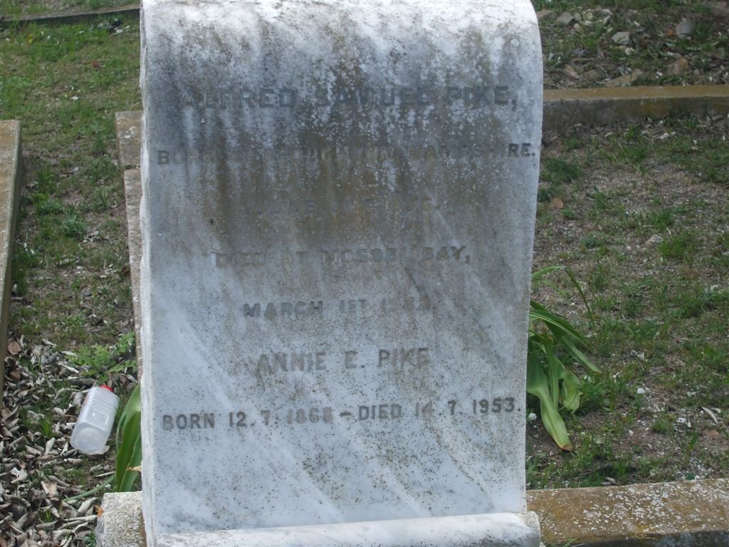 PIKE Alfred Samuel 1856-1932 &amp; Annie E. 1868-1953