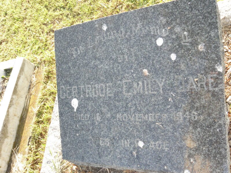 DARE Gertrude Emily -1949