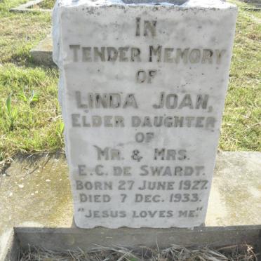 SWARDT Linda Joan, de 1927-1933