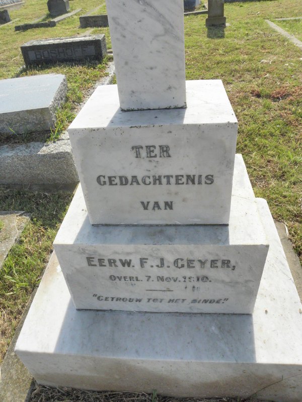 GEYER F.J. -1910