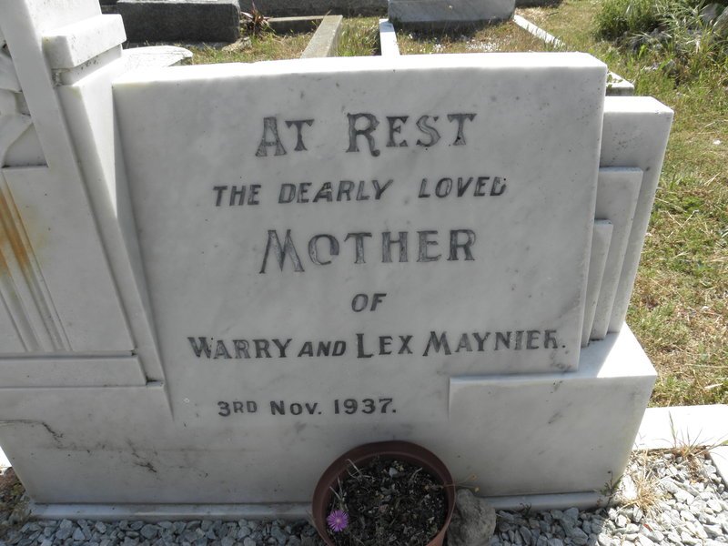 MAYNIER Mother -1937