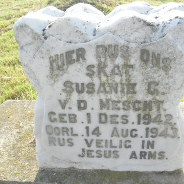MESCHT Susanie C., v.d. 1942-1943