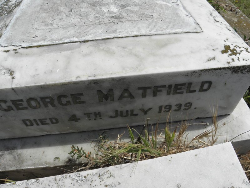 MATFIELD George -1939