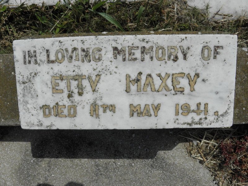MAXEY Etty -1941