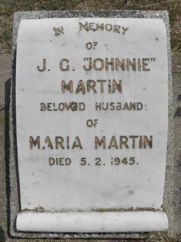 MARTIN J.G. -1945