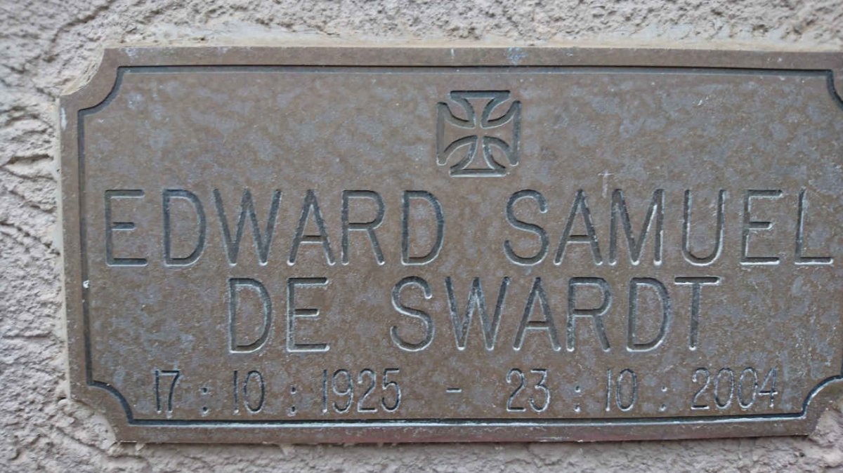 SWARDT Edward Samuel, de 1925-2004