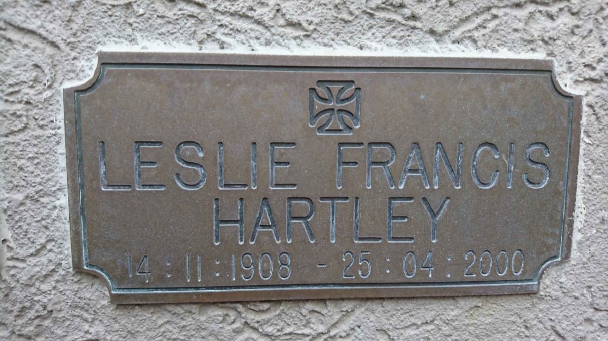 HARTLEY Leslie Francis 1908-2000