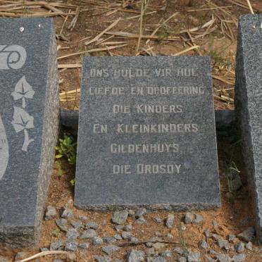 GOUWS Stephanus W. 1875-1961 &amp; Martha J.P. FERREIRA 1889-1962