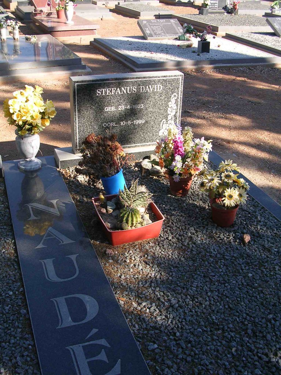 NAUDÉ Stefanus David 1923-1999