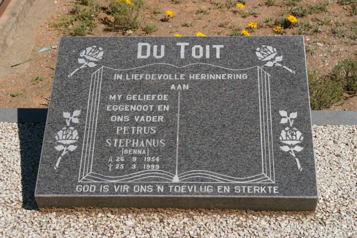 TOIT Petrus Stephanus, du 1954-1999