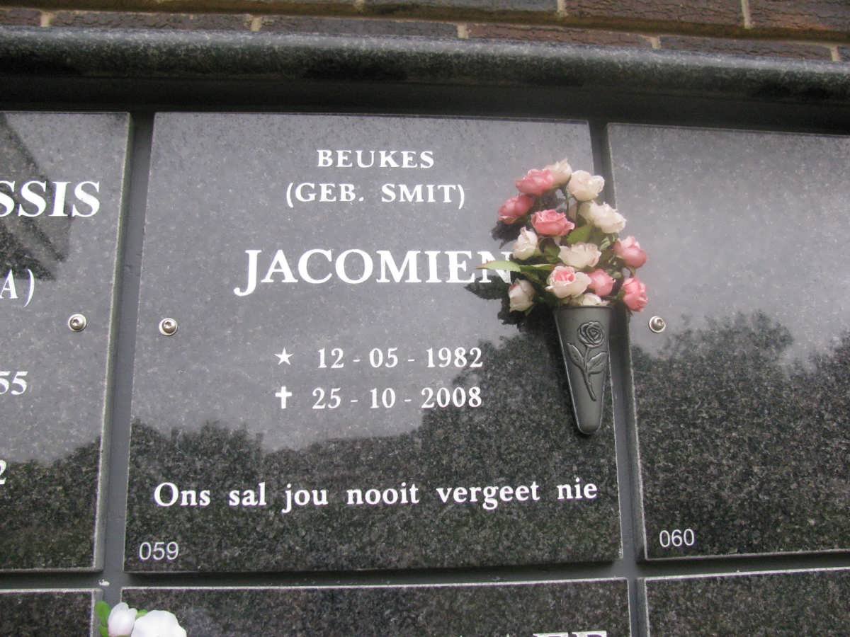 BEUKES Jacomien nee SMITH 1982-2008