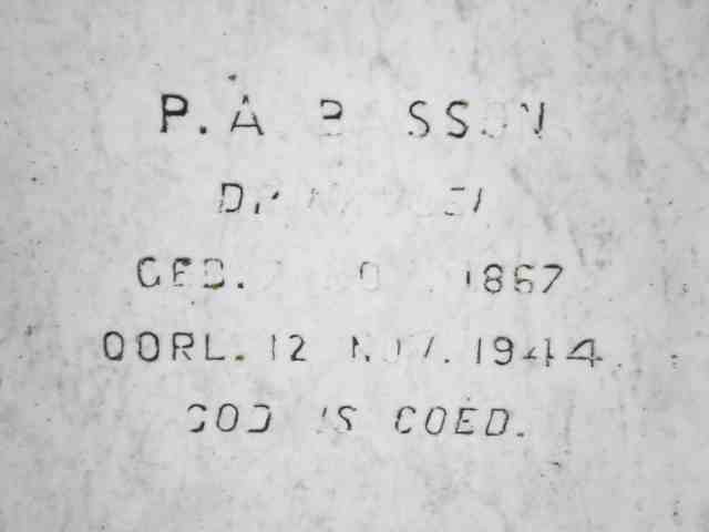 BASSON P.A 1867-1944