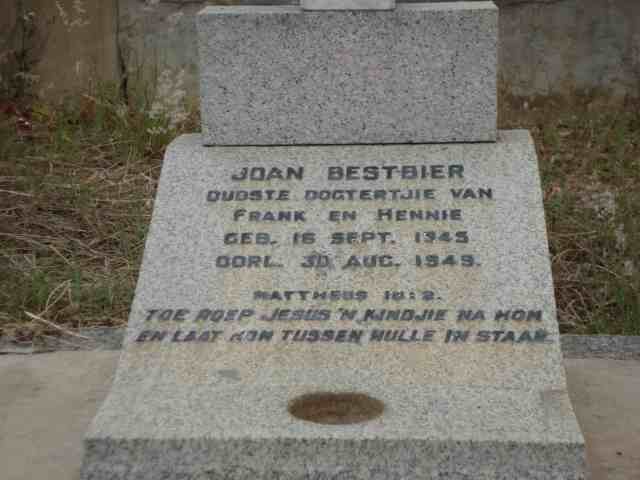 BESTBIER Joan 1945-1949