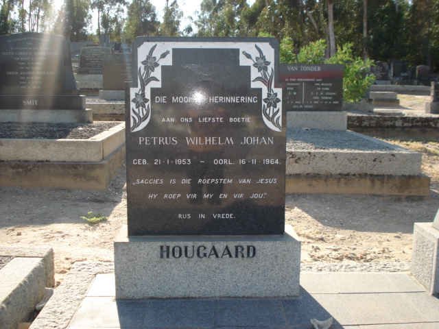HOUGAARD Petrus Wilhelm Johan 1953-1964