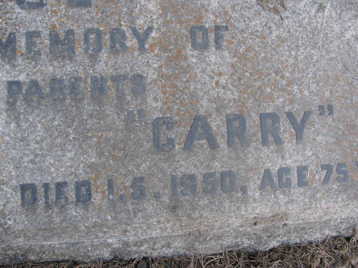 HOWSE Carry -1950