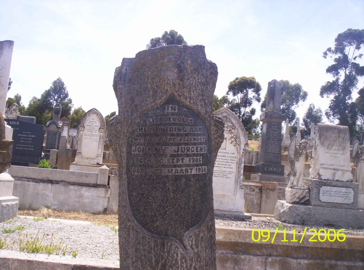 JURGENS Johnny 1906-1936