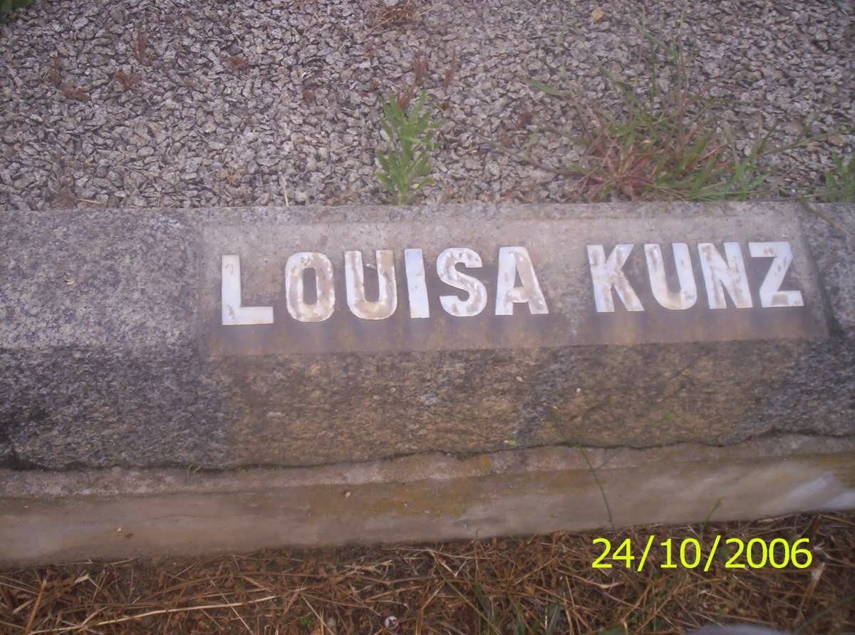 KUNZ Louisa