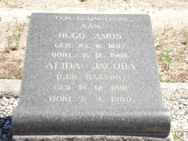 LOUW Hugo Amos 1897-1969 &amp; Alida Jacoba BASSON 1891-1980