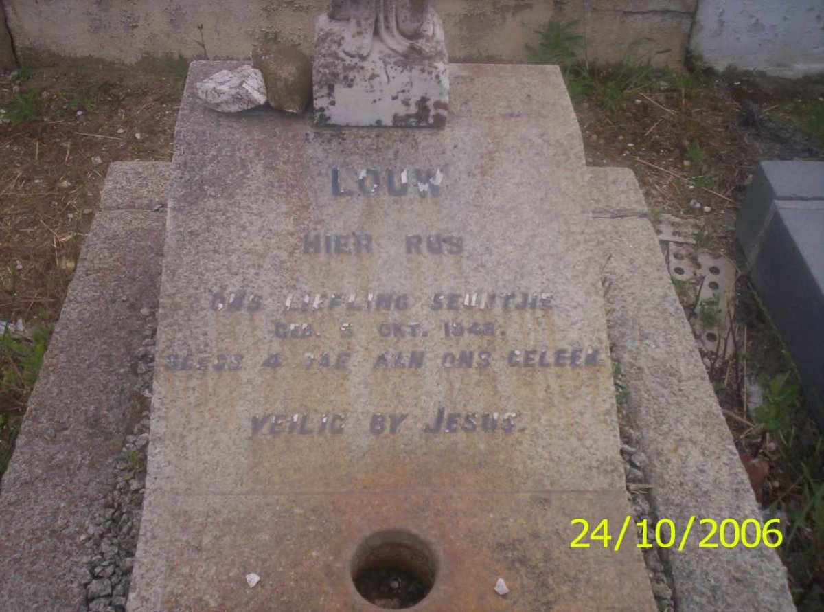 LOUW Seuntjie 1948-