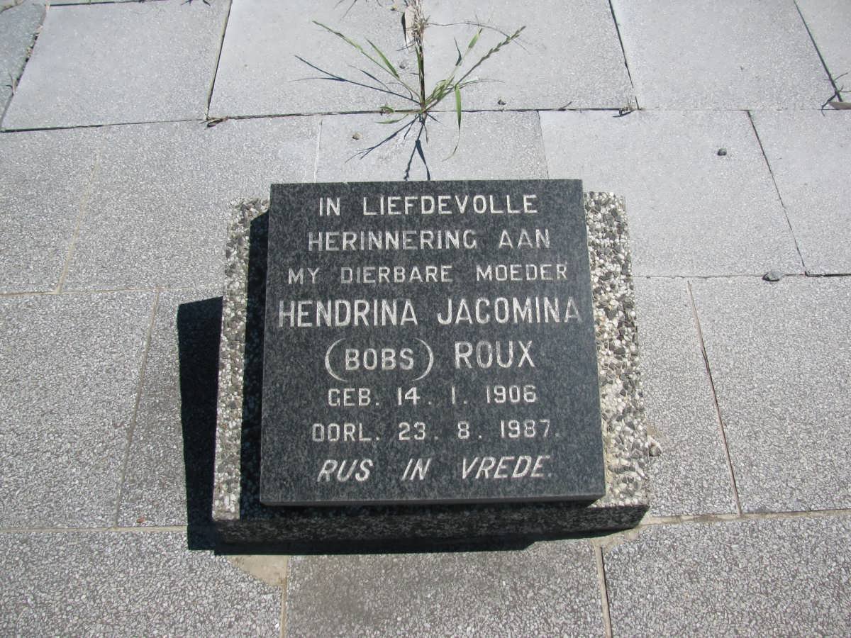 ROUX Hendrina Jacomina 1906-1987