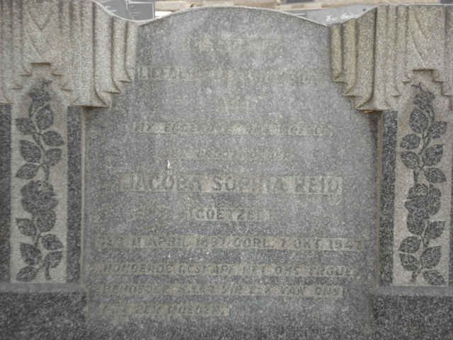 REID Jacoba Sophia nee COETZEE -1947