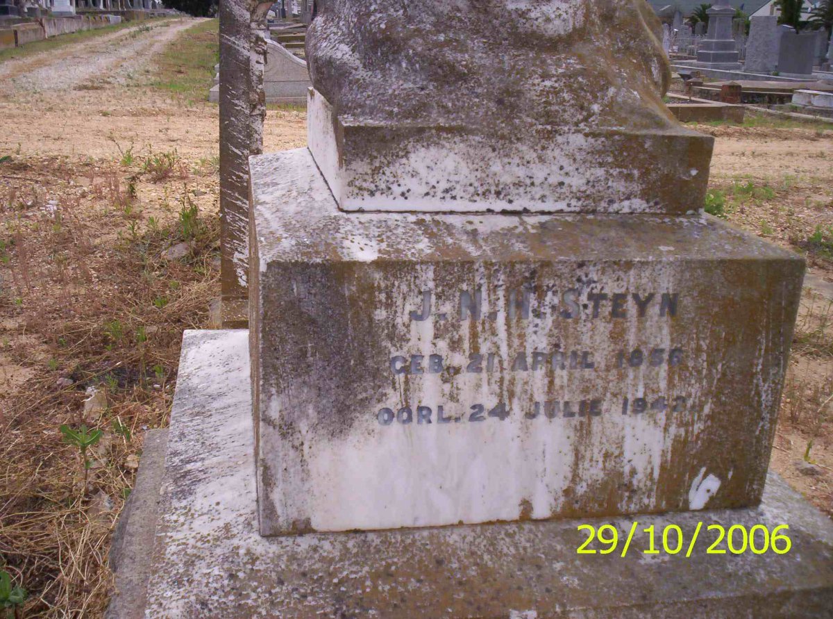 STEYN J.N.H. 1856-1943