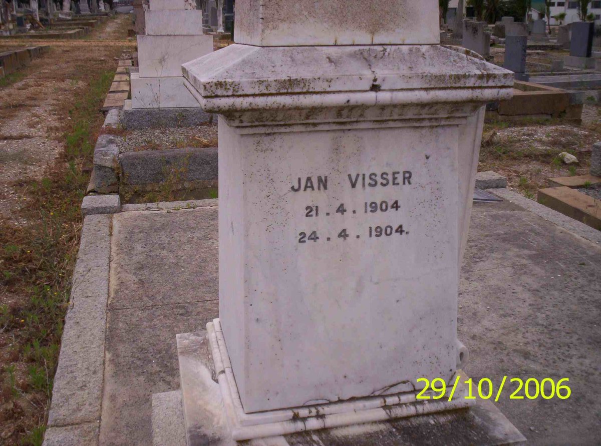 VISSER Jan 1904-1904