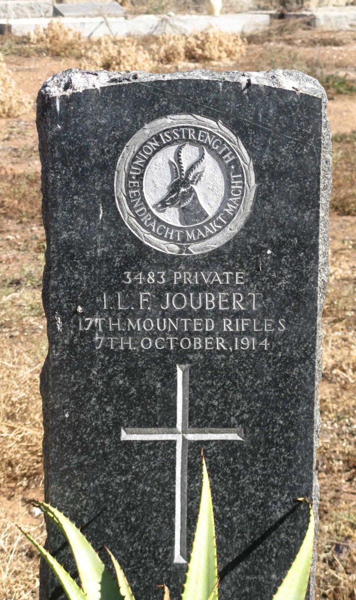 JOUBERT J.L.F. -1914