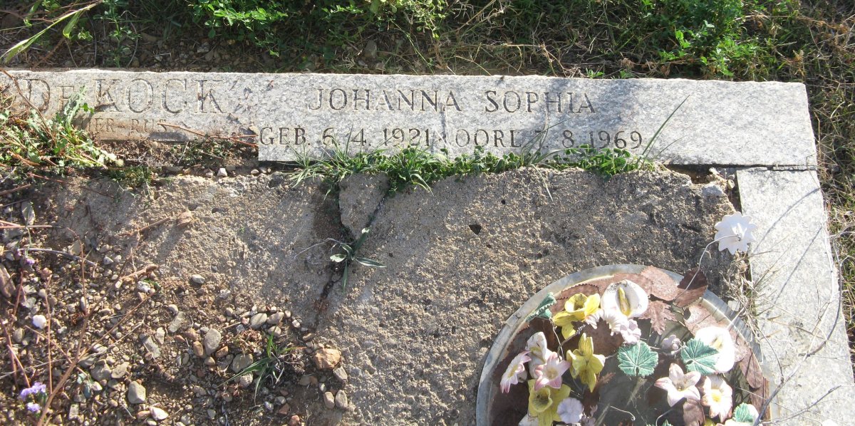 KOCK Johanna Sophia, de 1921-1969