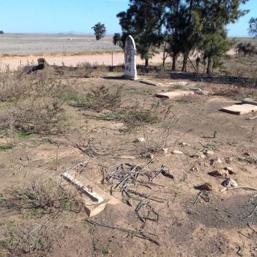 Western Cape, MOORREESBURG district, Schilpadvalley 431, Egbertsvlei, farm cemetery