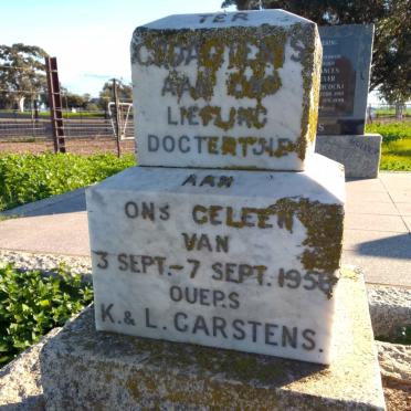 CARSTENS ? 1958-1958